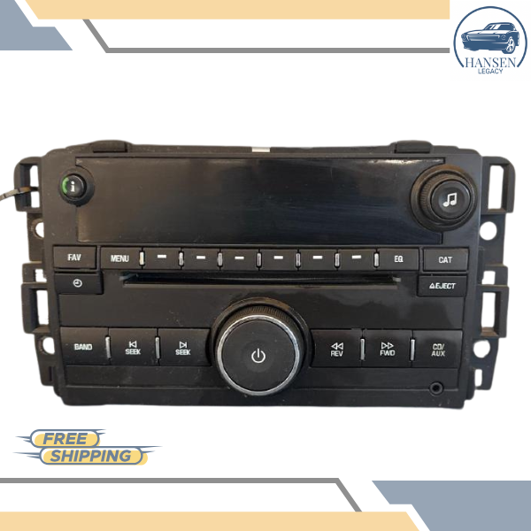 2007–2013 Chevrolet Silverado 1500 CD MP3 Player Radio Receiver New Style — view 4