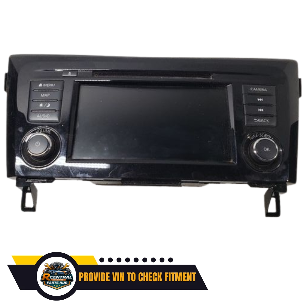 2018–2020 Nissan Rogue Radio Receiver Navigation With Display Screen OEM — view 1