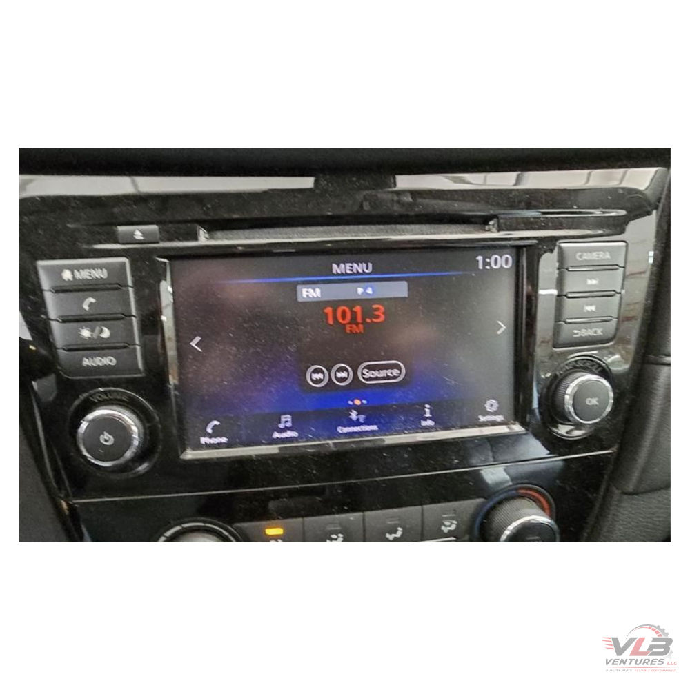 2018–2020 Nissan Rogue AM FM CD Radio Display & Receiver Single CD OEM 18 19 20 — view 2