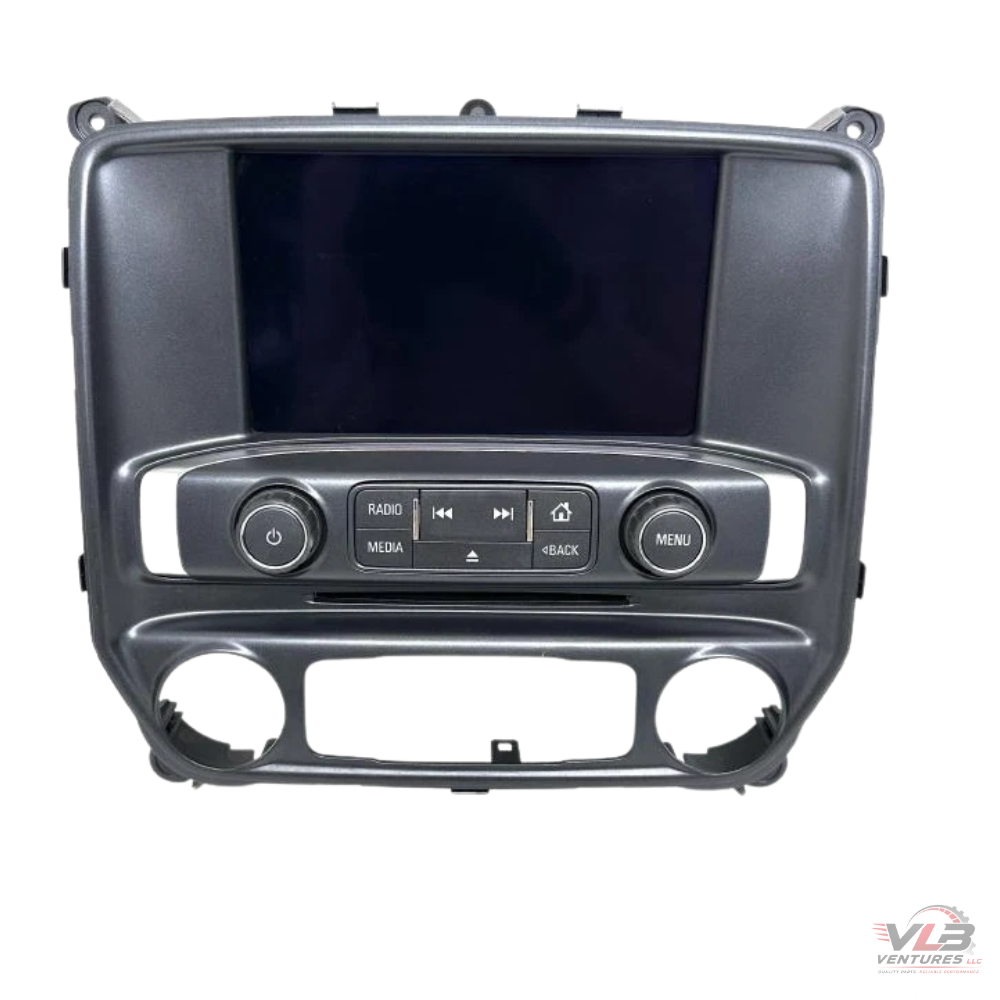 2014–2015 Chevrolet Silverado 1500 2500 3500 Radio Control Panel ID 23176312 OEM — view 1