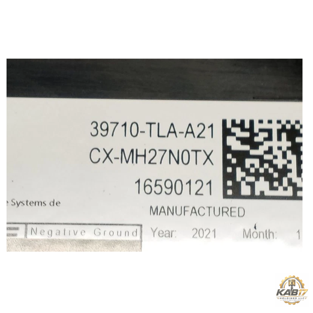 2018–2022 Honda CRV Radio Information Display Screen 7.0" OEM — view 3