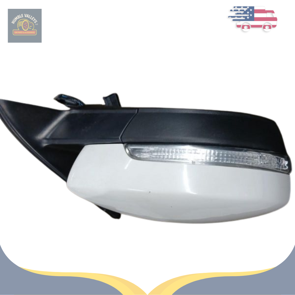 2011–2016 Volkswagen Jetta Right Passenger Side View Door Mirror White OEM — view 2