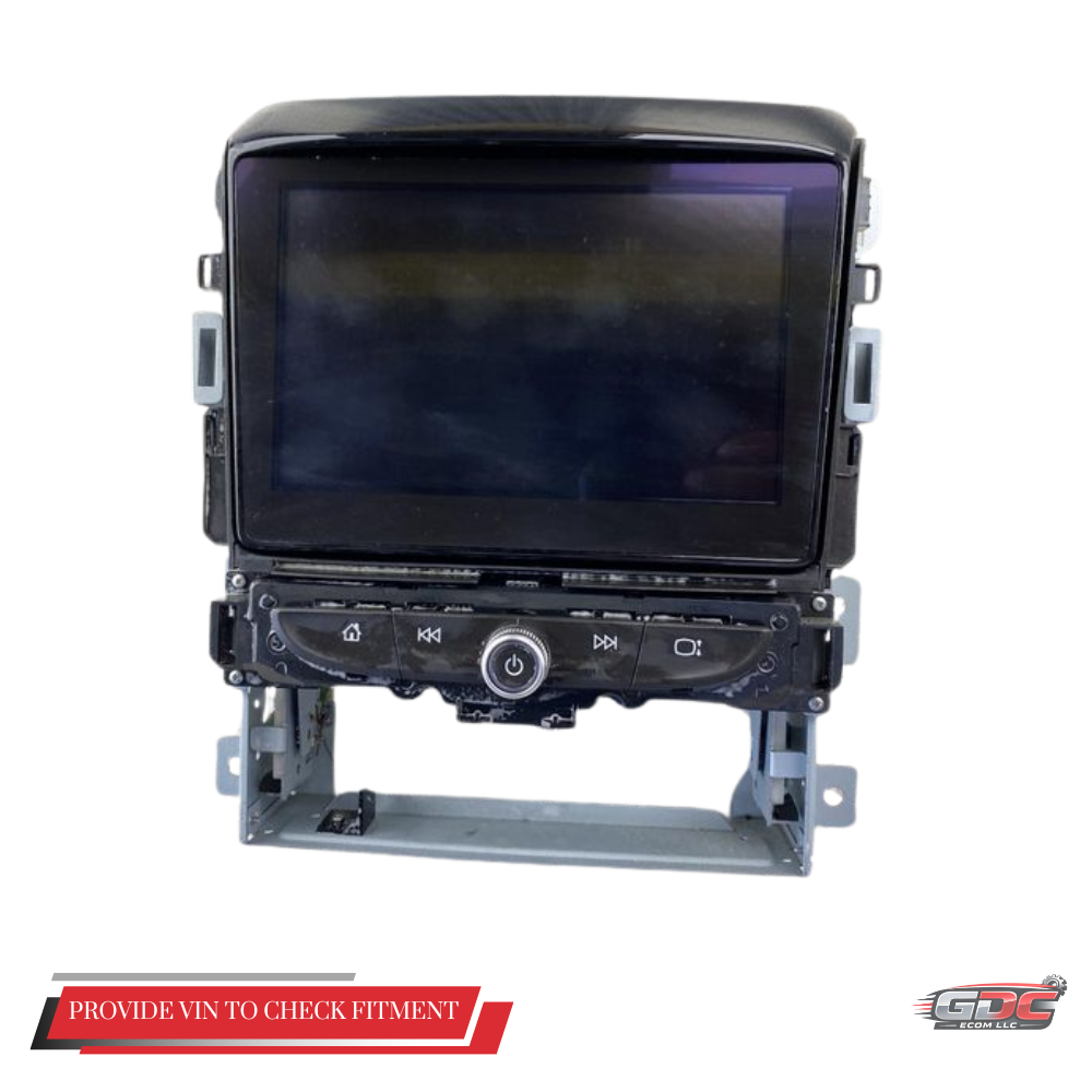 2018–2021 Chevrolet Traverse Radio Display Screen and Receiver OEM 84361015 — view 1
