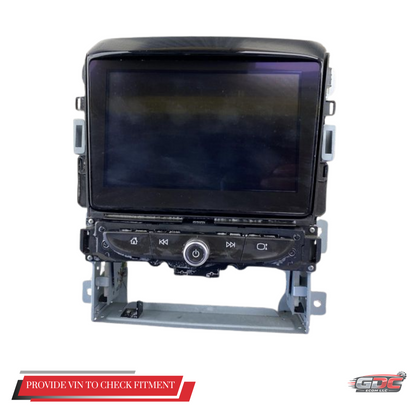 2018–2021 Chevrolet Traverse Radio Display Screen and Receiver OEM 84361015 — view 1