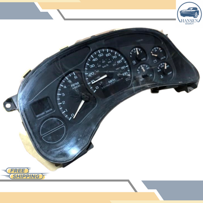 2000–2002 Chevrolet Silverado 1500 2500 3500 Speedometer Cluster MPH AT US OEM — view 1
