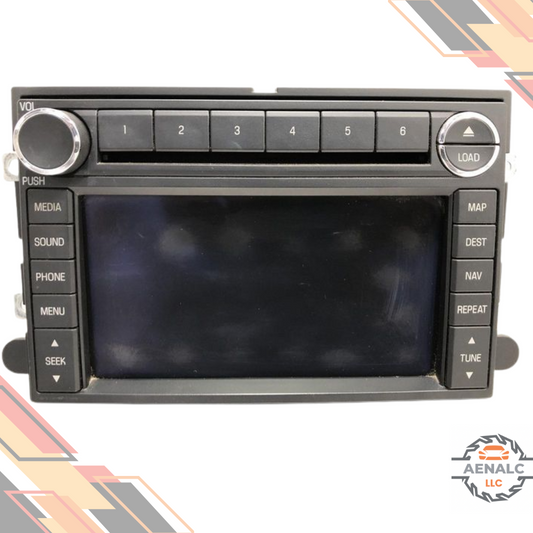 2008 Ford Edge AM FM CD Navigation Audio Radio Player Display Screen OEM — view 1