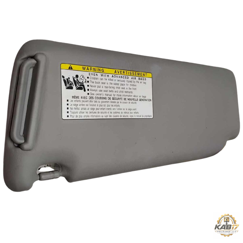 2004–2007 Toyota Highlander Passenger RH Sun Visor OEM — view 2