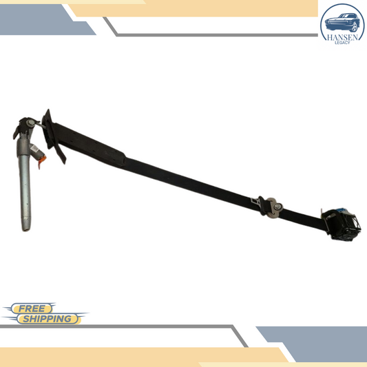 2014–2020 Nissan Rogue Passenger Side Right Front Seat Belt Retractor Black OEM — view 1