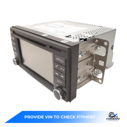 2015 Nissan Sentra CD Player Radio Receiver Navigation With Display Screen OEM — view 2