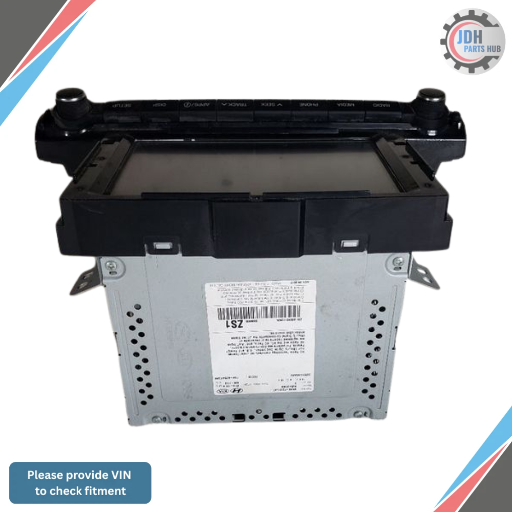 2017–2019 Hyundai Elantra AM FM Radio Receiver with Display Screen OEM — view 2