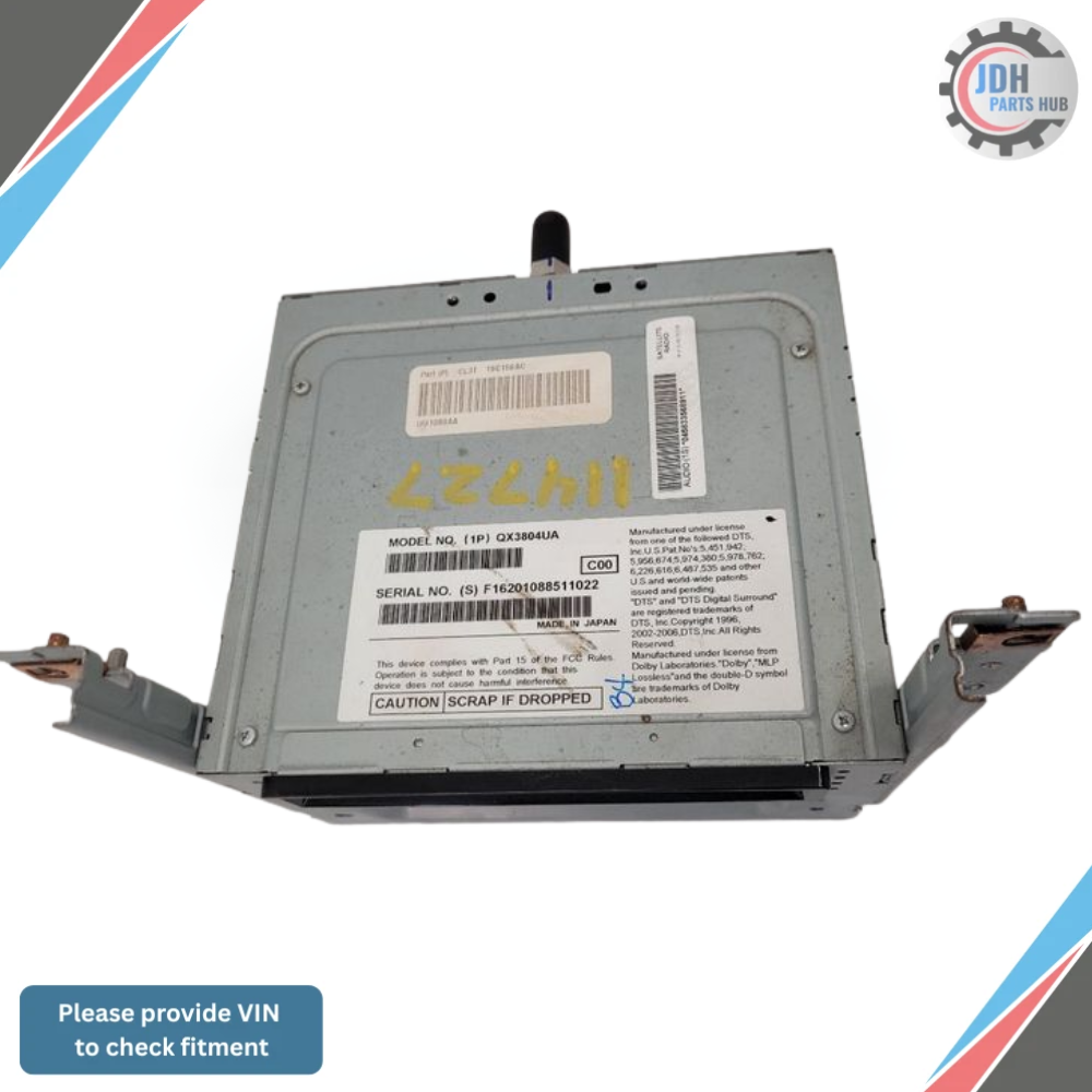 2012 Ford F-150 AM FM Radio Receiver Single Disc Satellite W Nav OEM — view 2