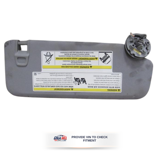 2018–2019 Chevrolet Equinox LH Driver Sunvisor Sun Visor with Mirror & Light OEM — view 1