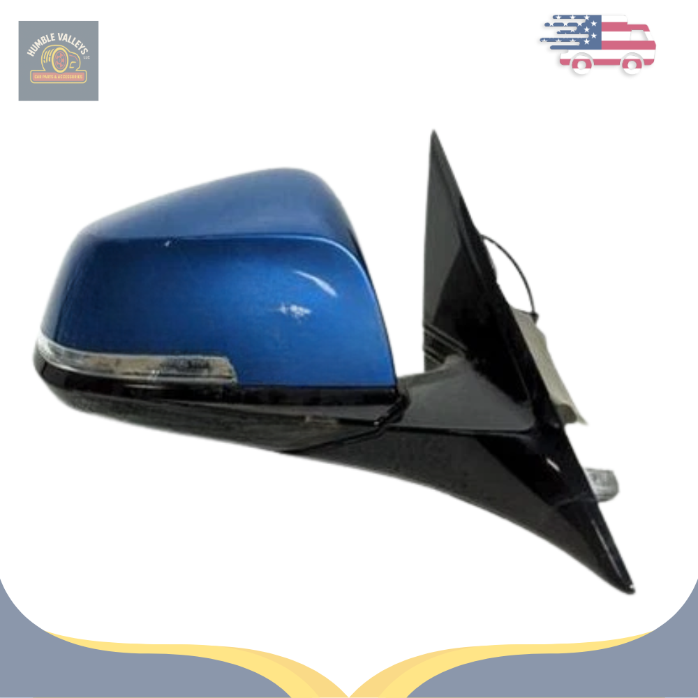 2013–2018 BMW 320I Passenger RH Side View Mirror Assembly OEM — view 1