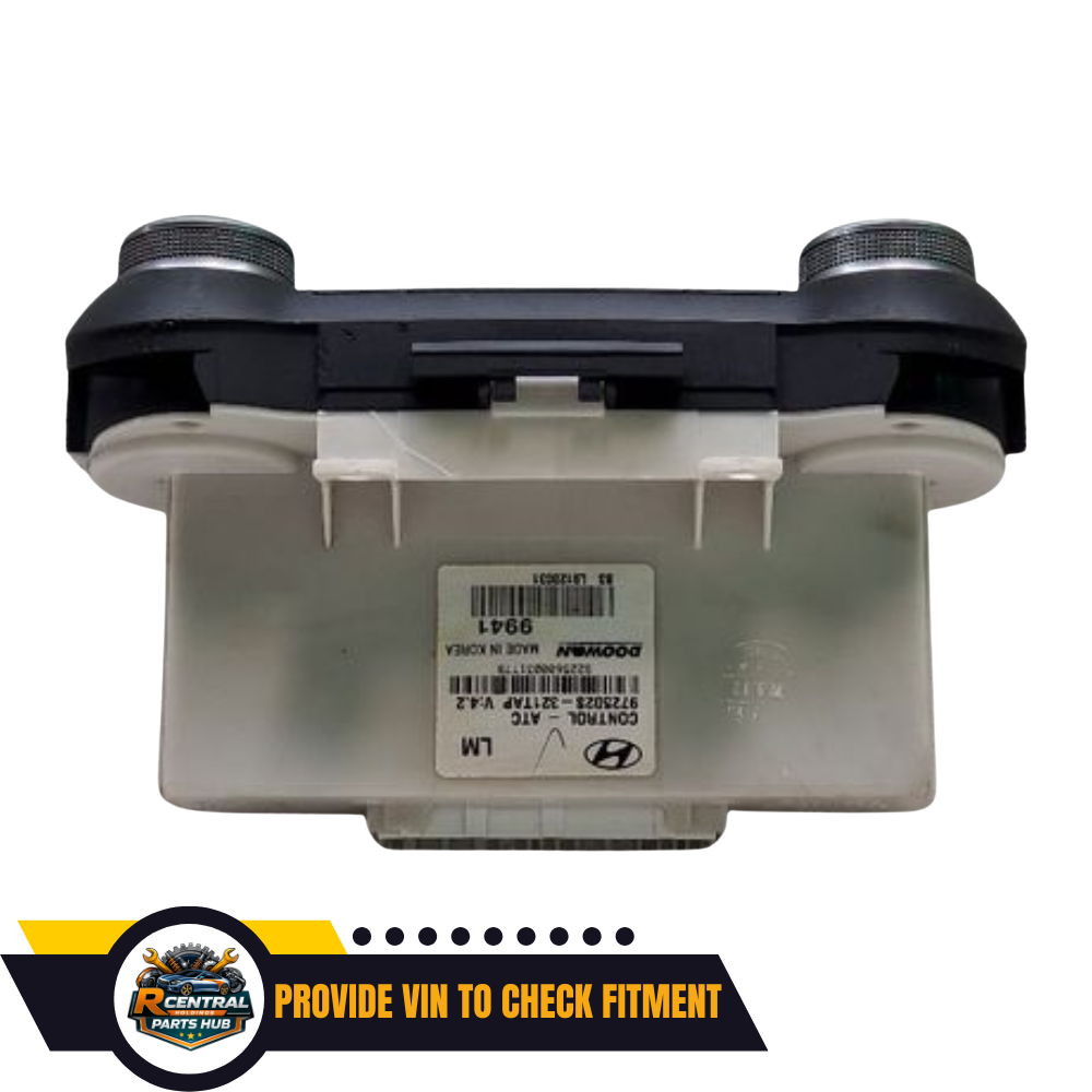 2010–2013 Hyundai Tucson A/C AC Automatic Temperature Control Unit — view 3
