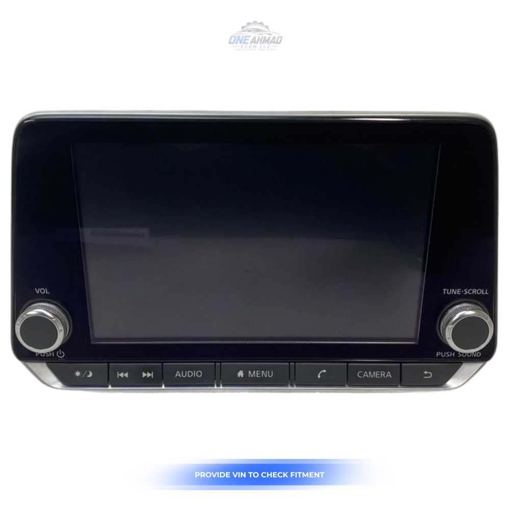 2019–2022 Nissan Altima AM FM Radio Receiver With Display Screen OEM — view 1