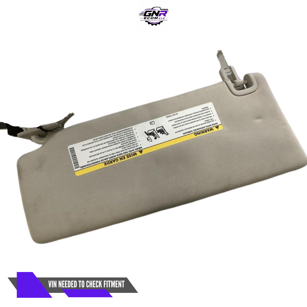 2014–2018 Jeep Cherokee Passenger RH Sun Visor OEM — view 1