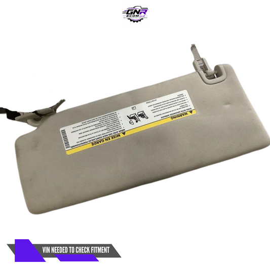 2014–2018 Jeep Cherokee Passenger RH Sun Visor OEM — view 1