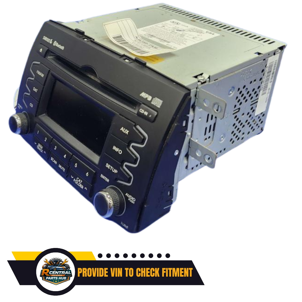 2010–2012 KIA Sorento Radio Receiver CD Player Bluetooth Sirius Satellite OEM — view 1