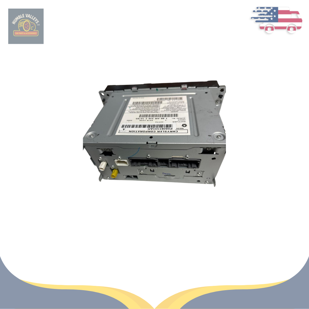 2013–2016 Chrysler Town & Country AM FM CD Navigation Radio Display Screen RHB — view 2