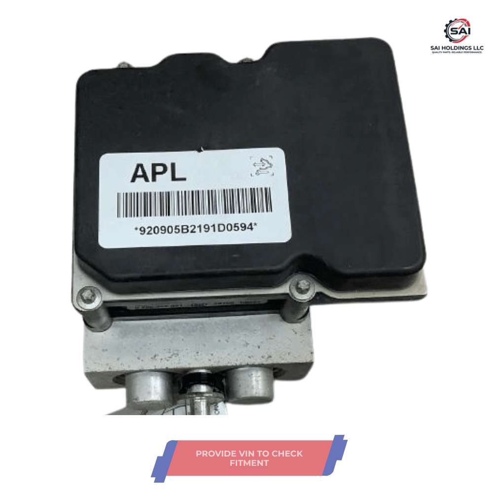 2009–2013 Chevrolet Silverado 1500 Anti-Lock Brake ABS Pump Module Control Assembly — view 4