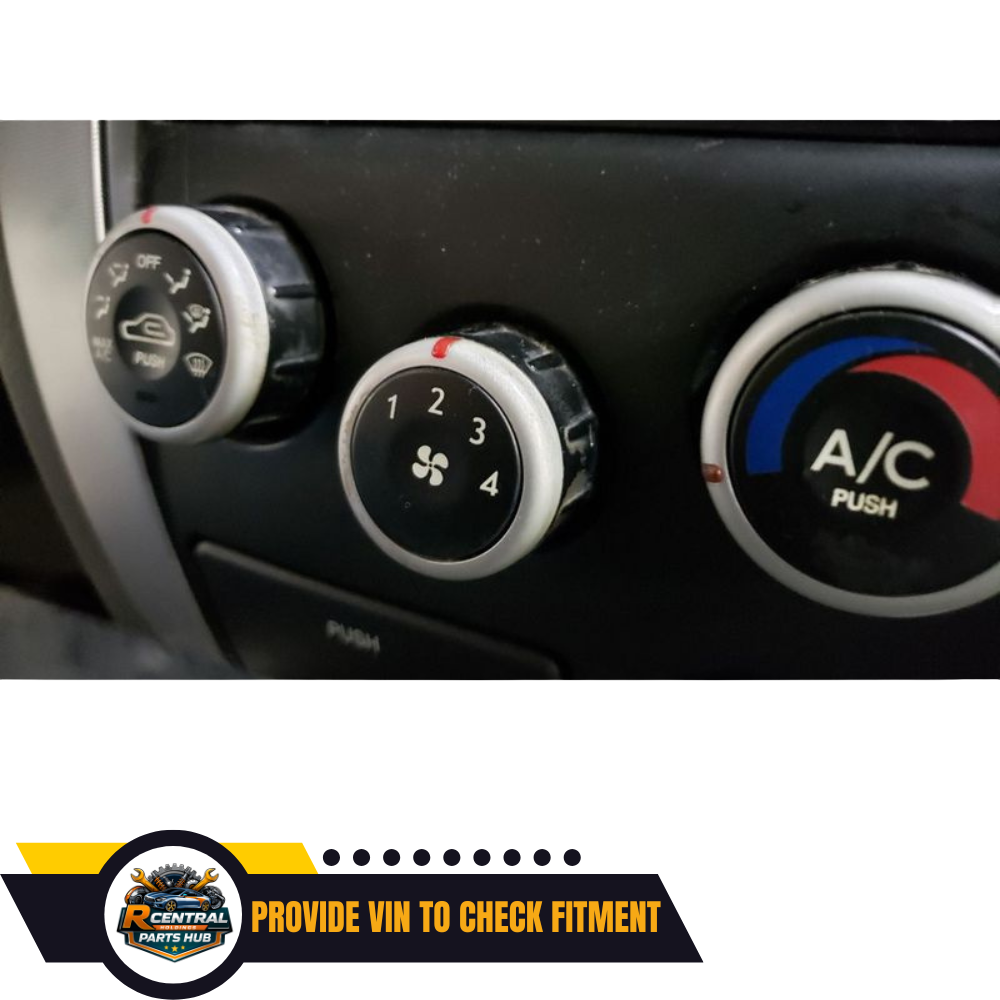 2005–2009 Hyundai Tucson A/C AC Heater Temperature Control — view 2