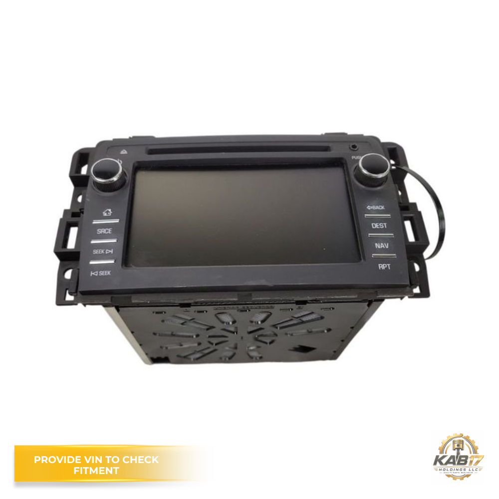 2013–2014 Buick Enclave AM FM Radio Receiver with Navigation with Display Screen OEM — view 2