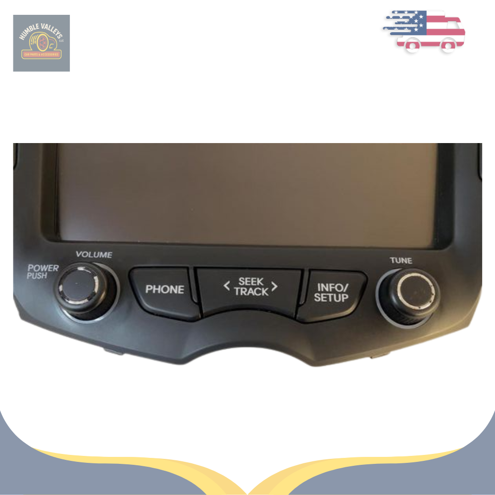 2012–2015 Hyundai Veloster Radio Receiver Display Screen with Navigation OEM — view 2