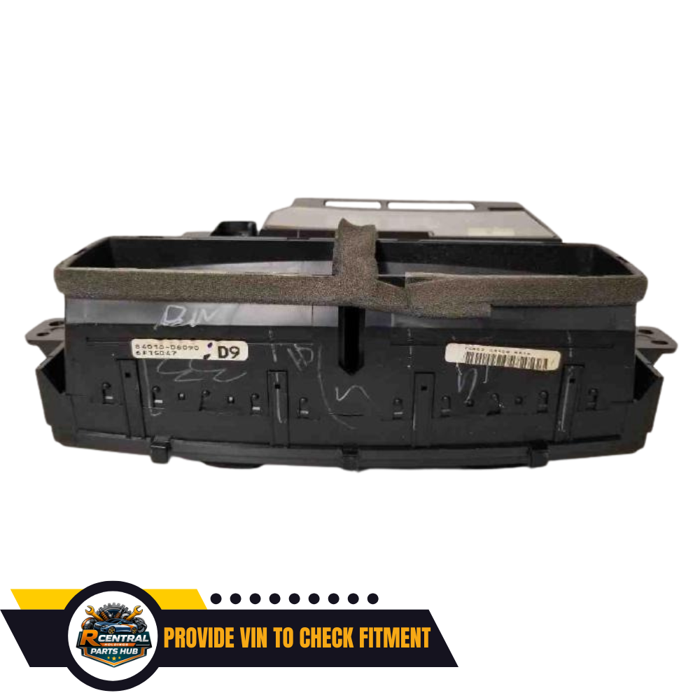 2006–2010 Toyota Sienna AC Heater Climate Temperature Control Unit 07 08 09 — view 3