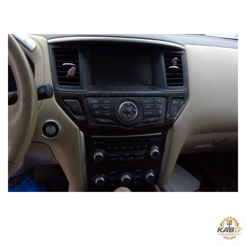 2013–2016 NISSAN PATHFINDER RADIO DASH MOUNTED DISPLAY SCREEN WITH NAVIGATION — view 3