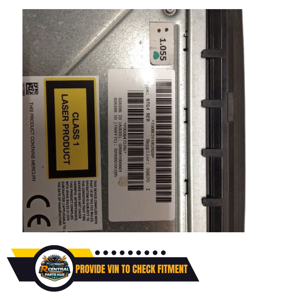 2011 Jeep Grand Cherokee Radio Receiver Display Screen Navigation ID RER — view 3