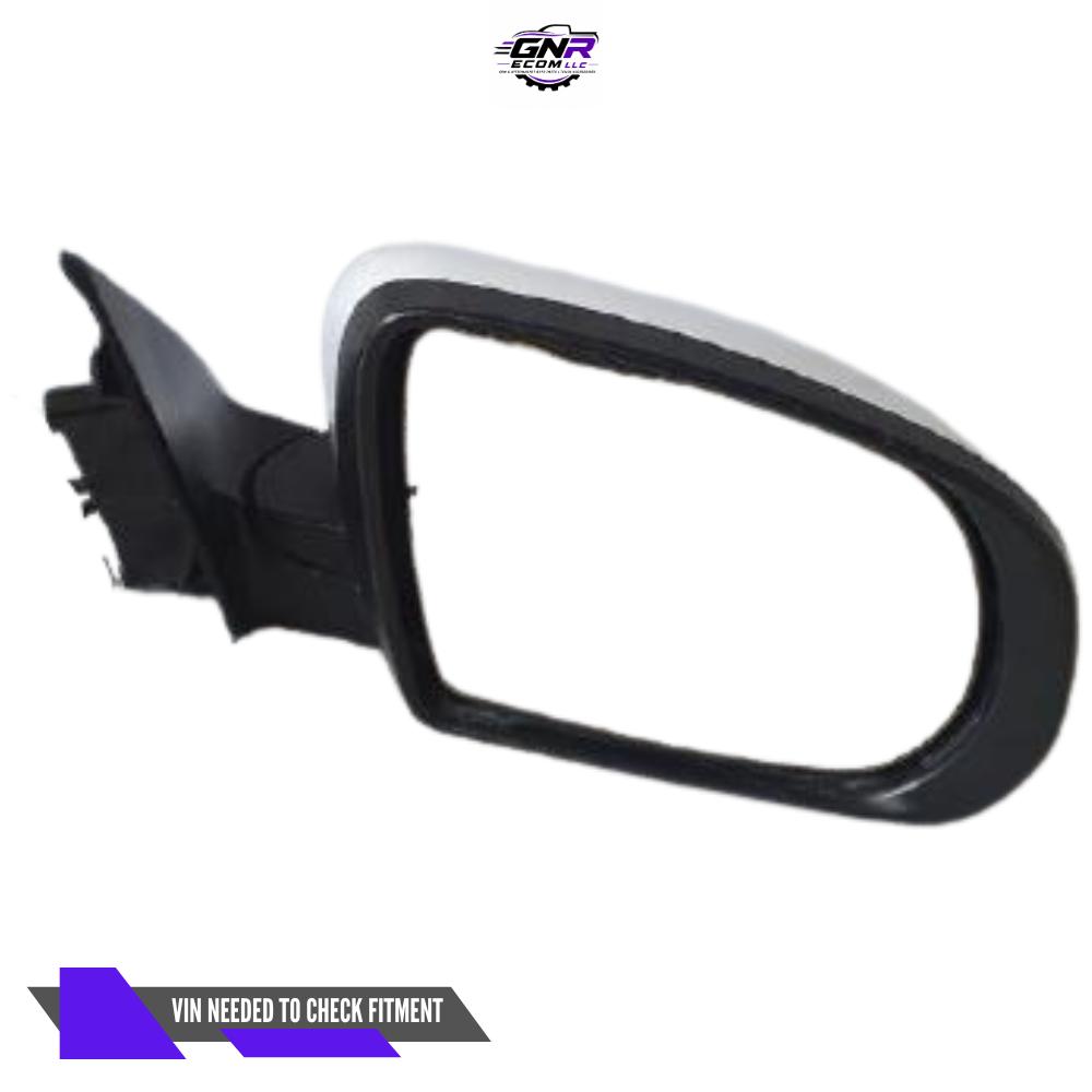 2014–2021 Jeep Cherokee Right Passenger Side View Door Mirror Heated White OEM — view 2