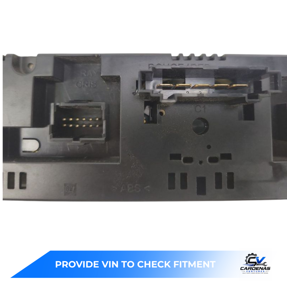 2006–2008 Hummer H3 Manual Climate AC Heater Temperature Control OEM — view 4