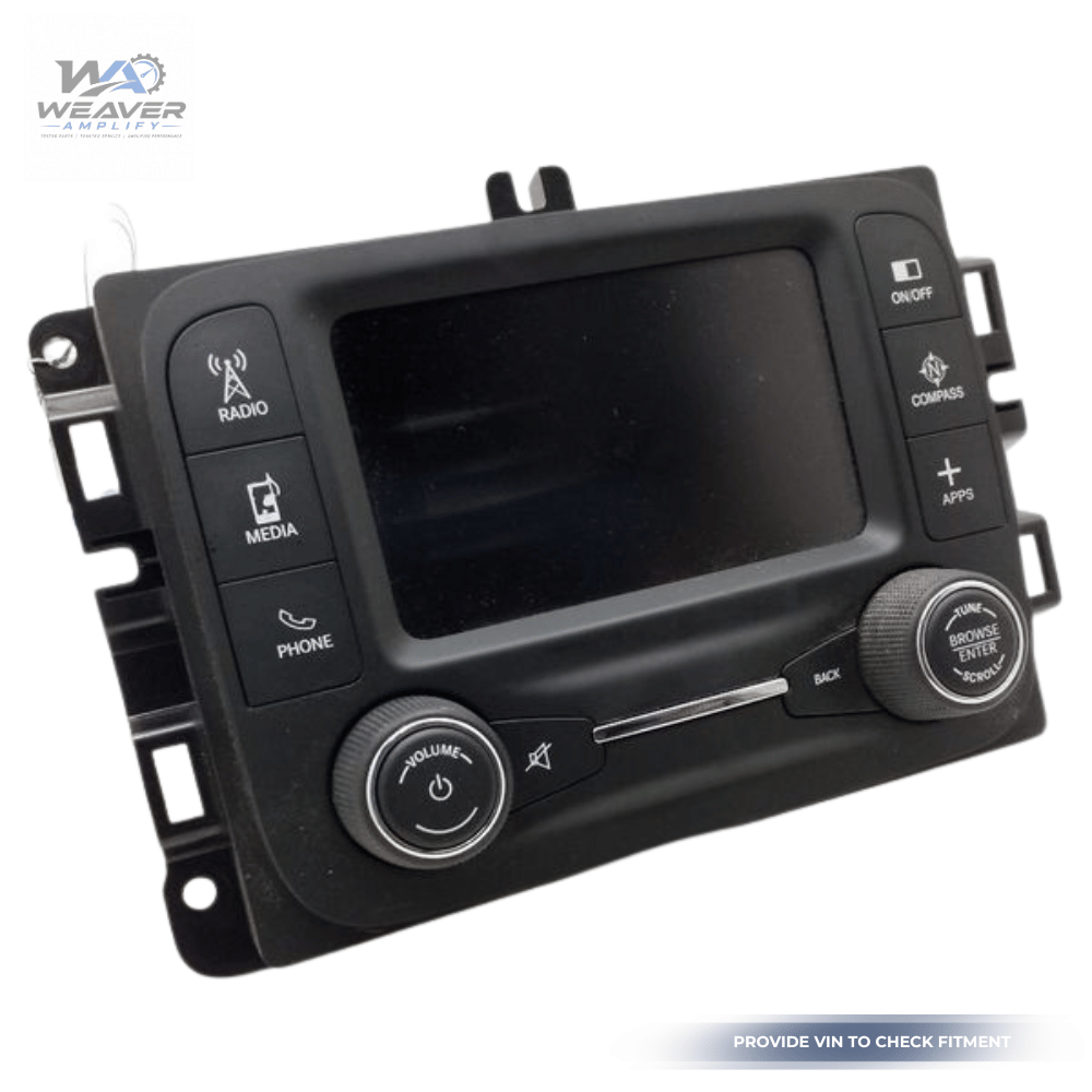 2015–2017 Jeep Renegade Radio AM/FM 5.0" Display Screen Satellite Receiver OEM — view 1