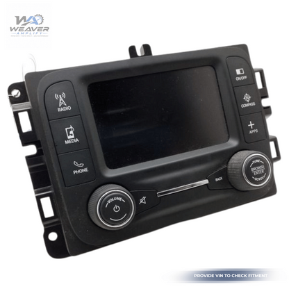2015–2017 Jeep Renegade Radio AM/FM 5.0" Display Screen Satellite Receiver OEM — view 1