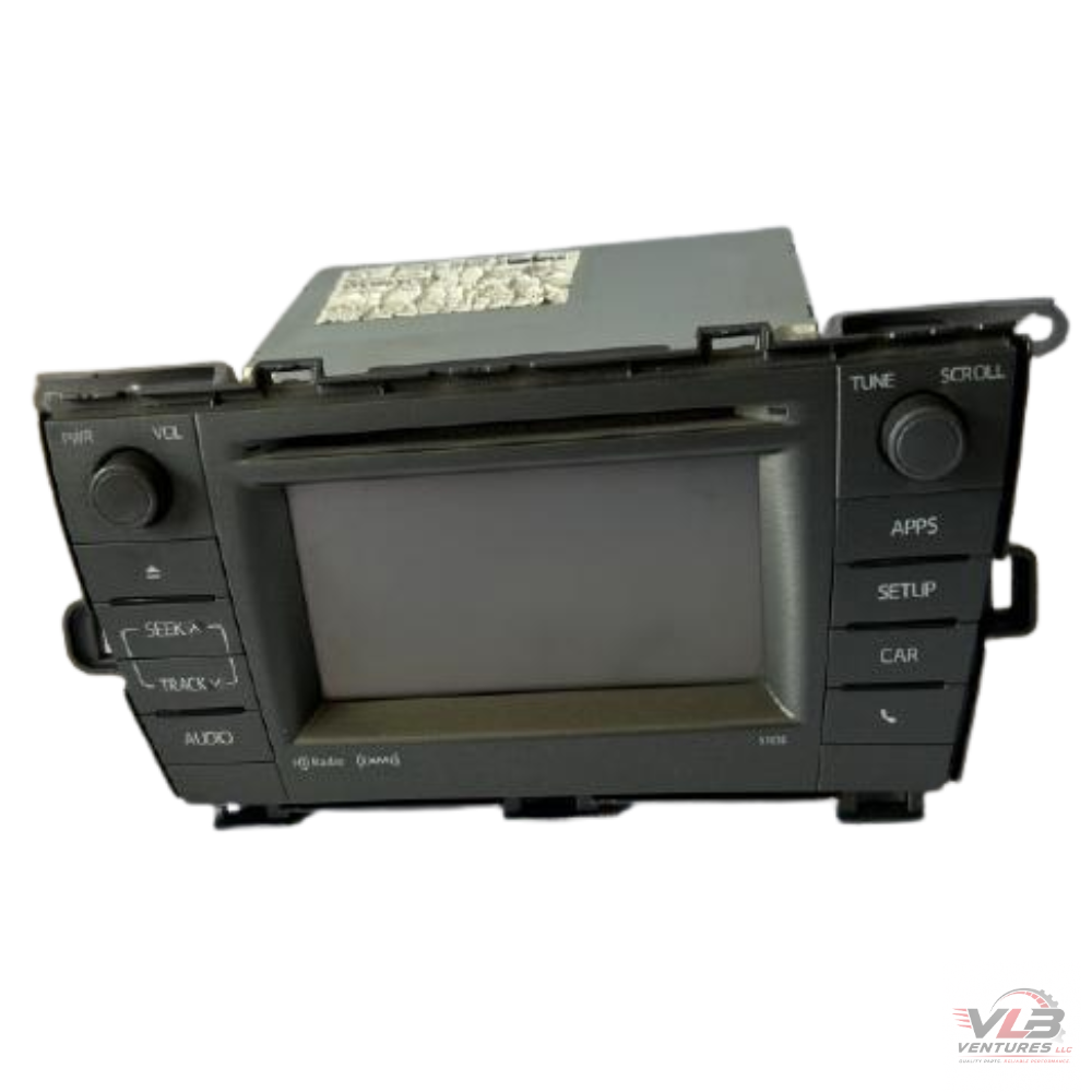 2012–2015 Toyota Prius Radio Display and Receiver ID 57032 OEM — view 1