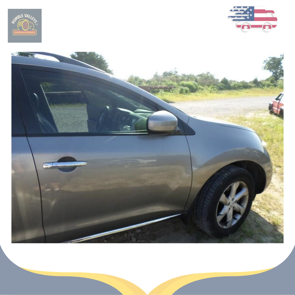 2009–2014 Nissan Murano Right Passenger RH Side View Mirror Door Power Gray OEM — view 3