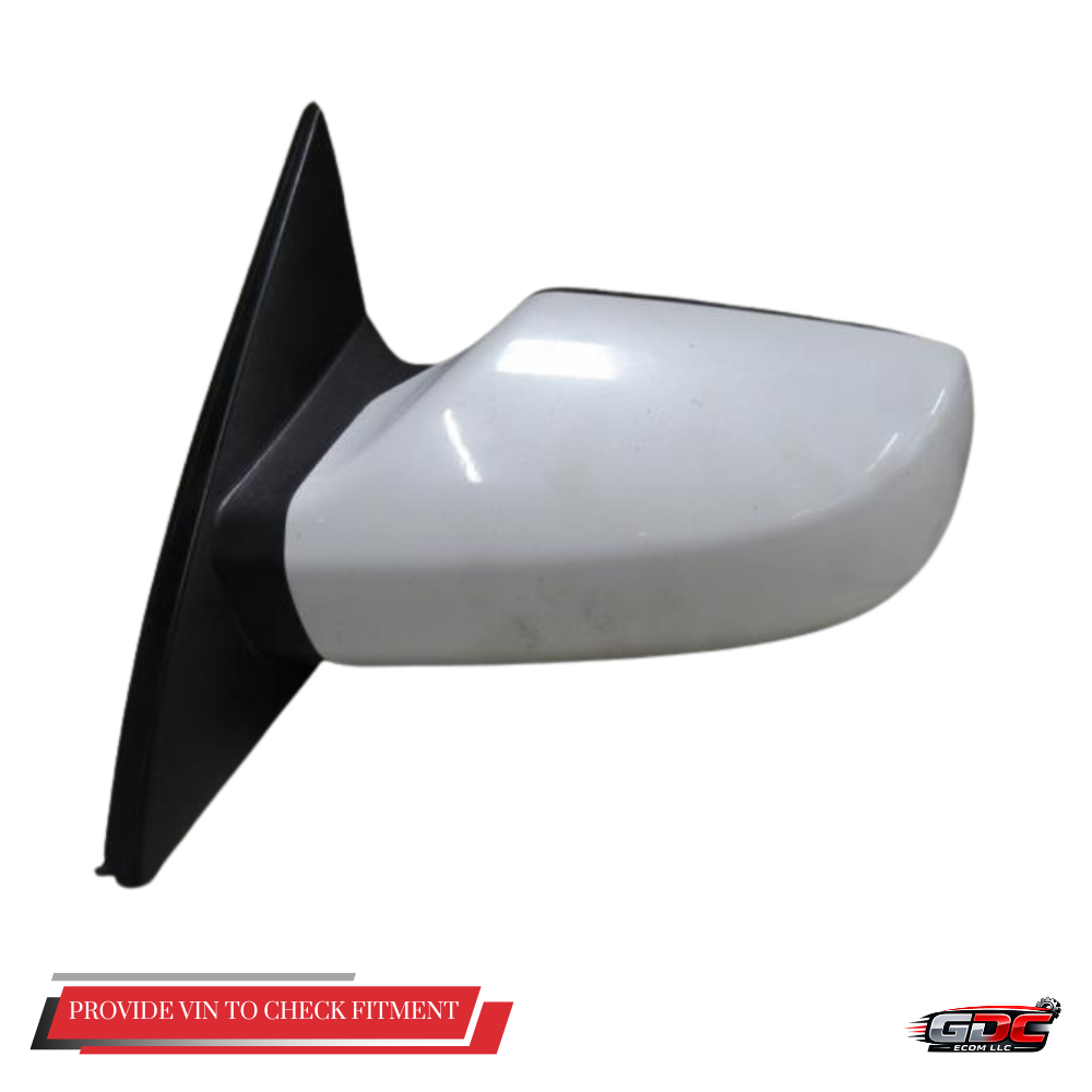 2007–2012 Nissan Altima Sedan Left Driver Side View Door Mirror White OEM — view 1