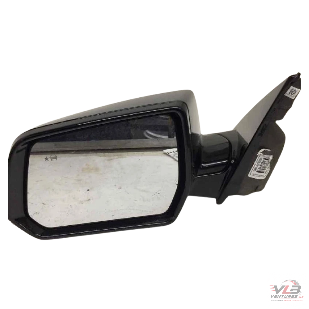 2018–2022 Chevrolet Traverse Left Driver Side View Door Mirror Black OEM — view 2