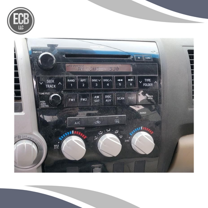 2007–2009 Toyota Tundra AC Heater Climate Control Panel OEM — view 2