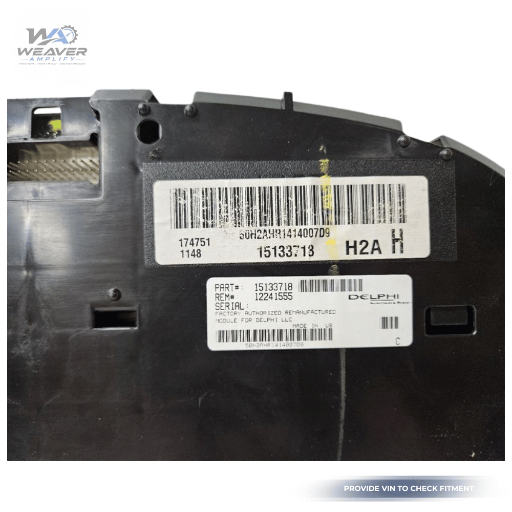 2003–2005 Cadillac Escalade ESV Speedometer Head Cluster US Market Low Miles OEM — view 3