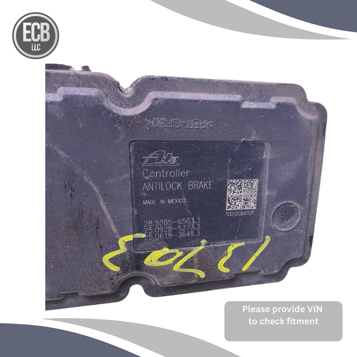 2011–2012 Chrysler 300 ABS Anti-Lock Brake Pump Assembly OEM — view 5