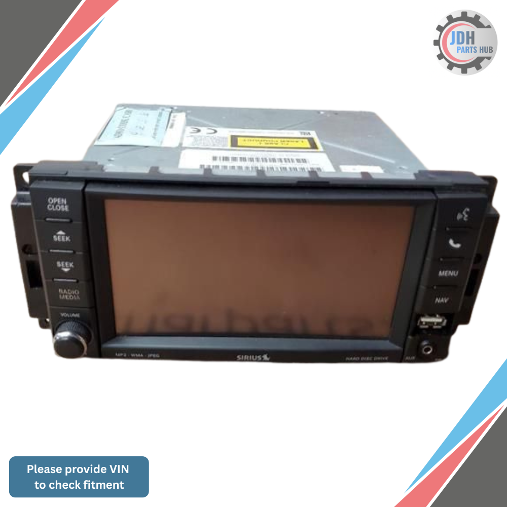 2013 CHRYSLER 200 AM-FM-CD-DVD-H<wbr/>DD Navigation UConnect Radio RHR OEM — view 1
