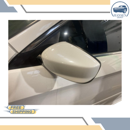2013–2017 Honda Accord Sedan Left Driver Side View Door Mirror White LH — view 1