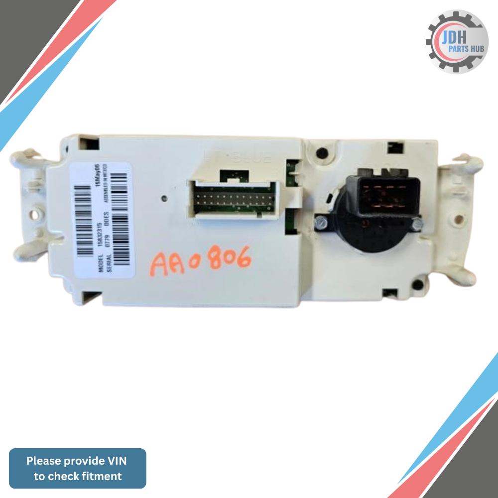 2005–2007 Chevrolet Silverado 1500 2500 3500 A/C Heater Manual Climate Control OEM — view 3