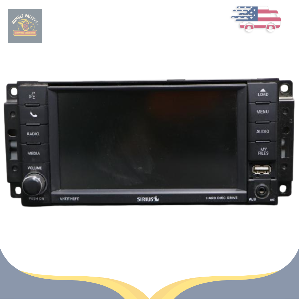 2012–2016 Chrysler Town & Country Multimedia SAT DVD Radio RBZ OEM — view 1