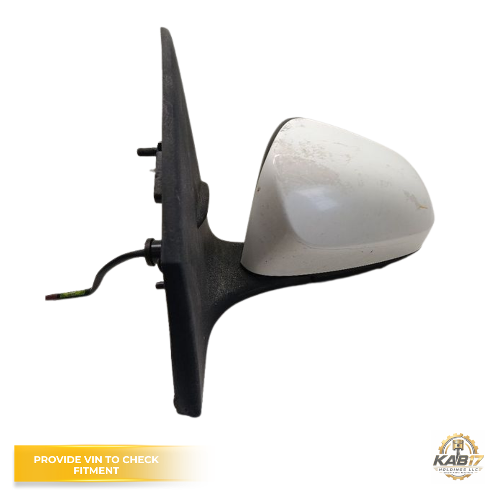 2014–2019 Toyota Corolla Left Driver White Side View Door Mirror Heated OEM — view 1
