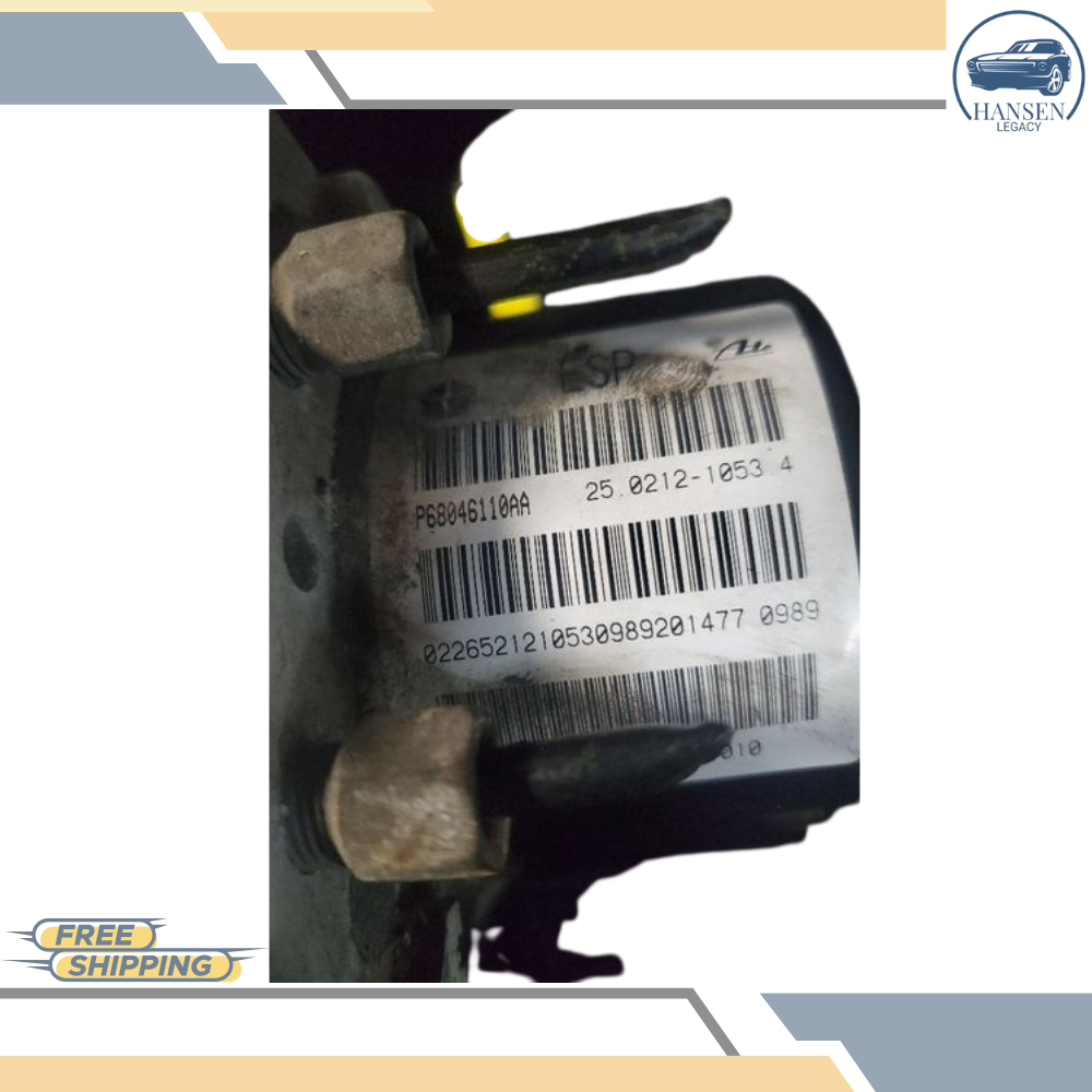 2009–2010 Jeep Grand Cherokee ABS Anti Lock Brake Actuator Pump 09 10 — view 4