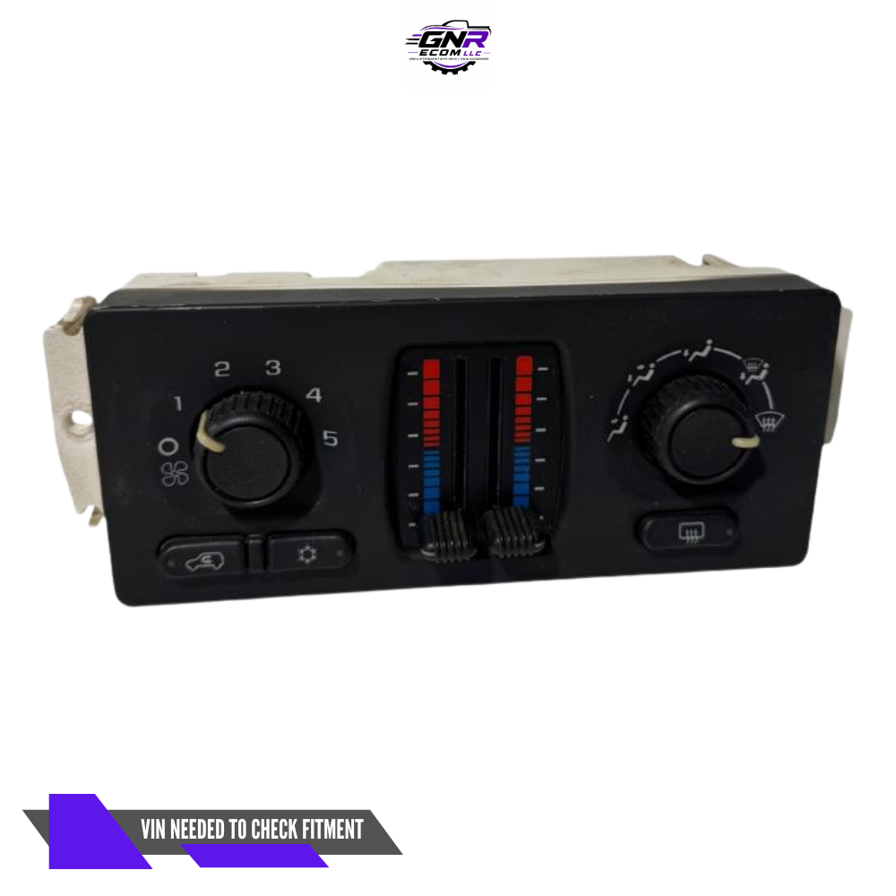 2005–2006 Chevrolet Avalanche Manual Climate Heater AC Control OEM — view 1