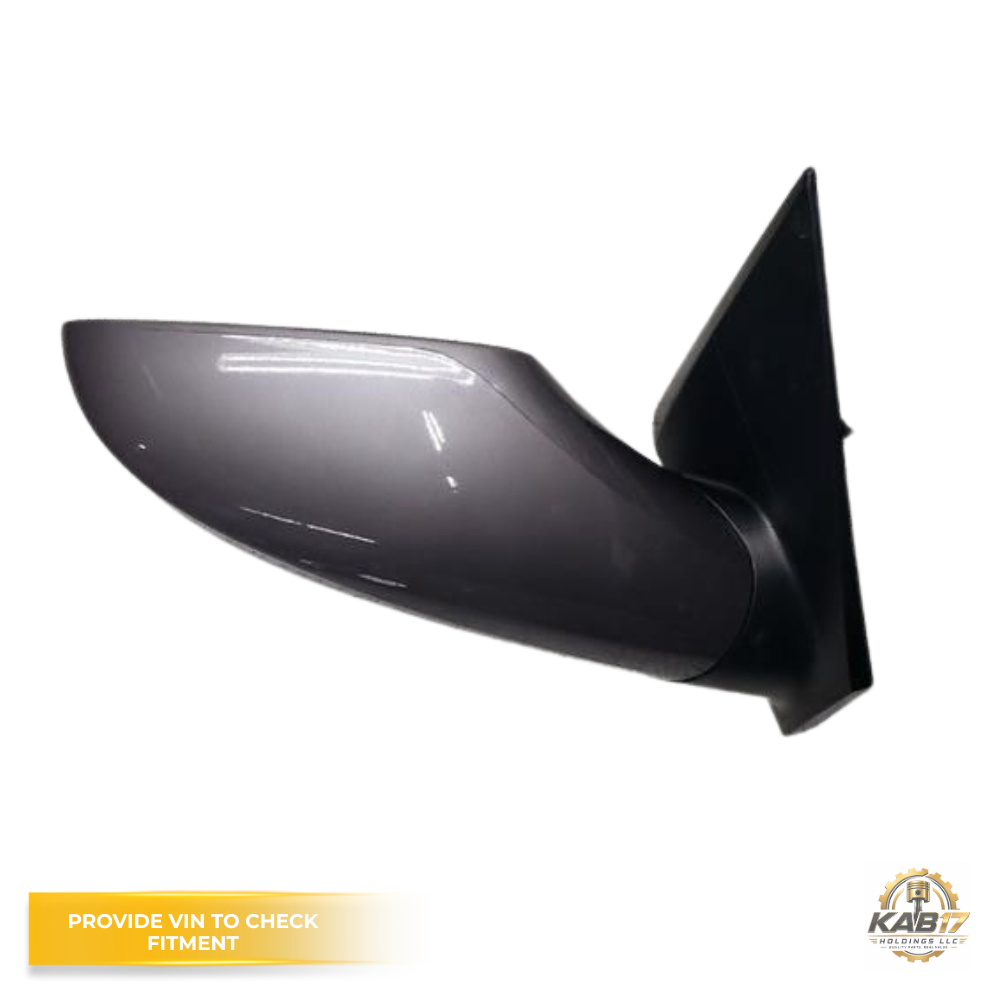2011–2014 HYUNDAI SONATA RH Passenger Side Power View Mirror Assembly Gray OEM — view 4