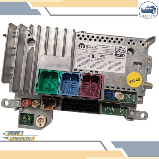 2022–2024 Jeep Grand Cherokee WL Navigation HD Radio Media Receiver OEM — view 1